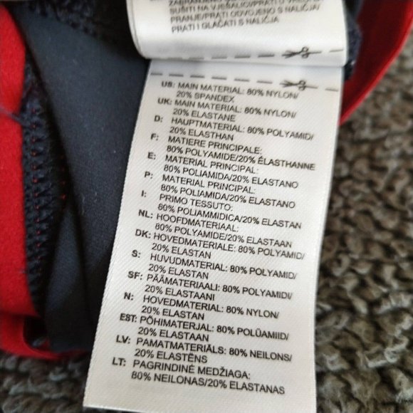 Adidas Originals X Pharrell Williams Leggings Women's 14 Black Red HU Human Race - Picture 3 of 16